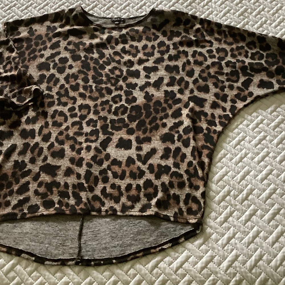 Leopard Print Kids Top